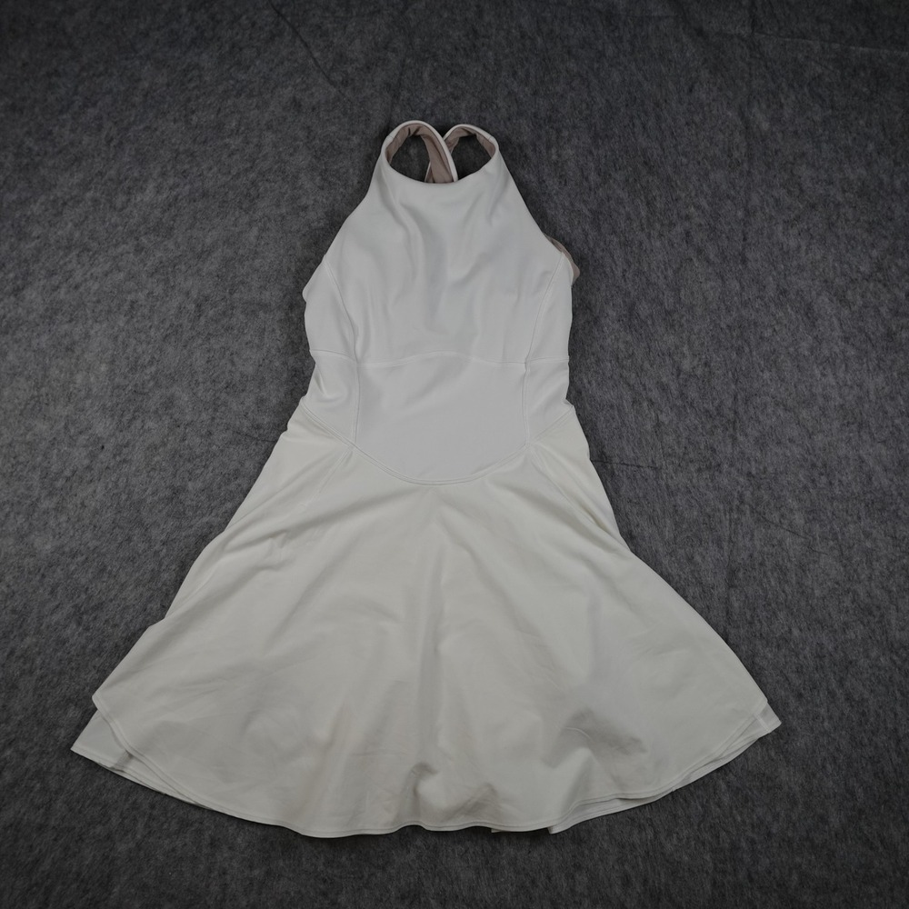 Lululemon Dress Women‎ 2 White Court Crush Athletic Tennis Pickelball Mini